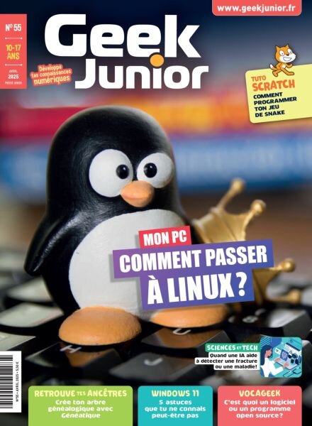 Geek Junior – Avril 2025 Cover