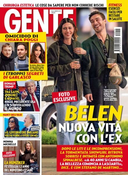 Gente Italia – 12 Aprile 2025 Cover