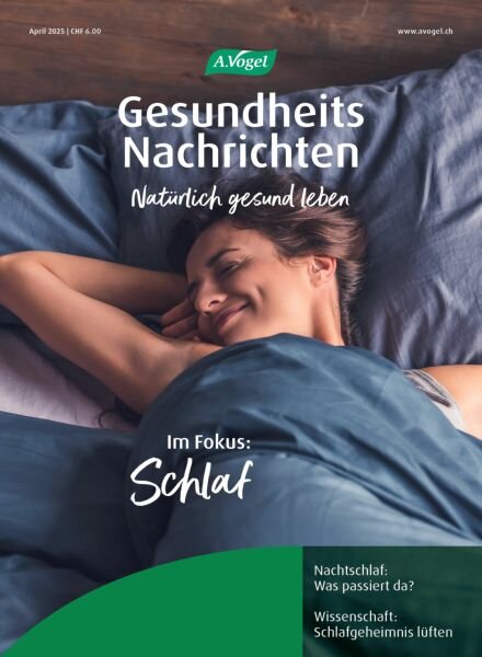 Gesundheits Nachrichten – April 2025 Cover