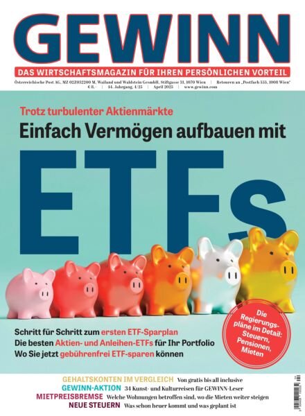 Gewinn – April 2025 Cover