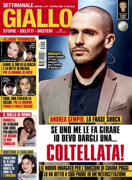 Giallo – 16 Aprile 2025 Cover