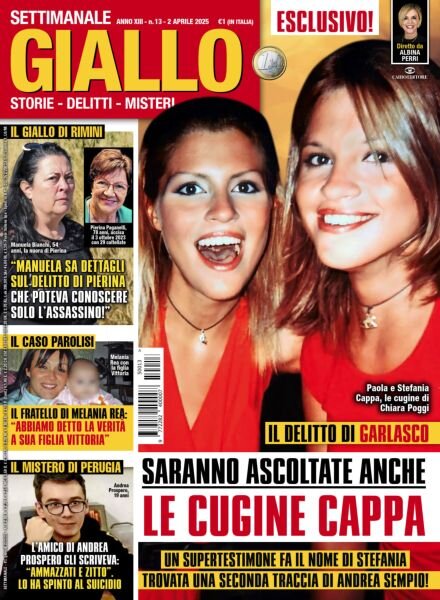 Giallo – 2 Aprile 2025 Cover