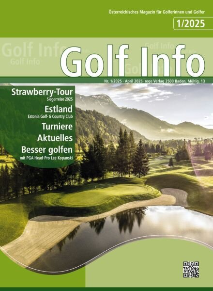 Golf Info – April 2025 Cover