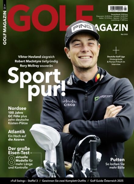 Golf Magazin – Mai 2025 Cover