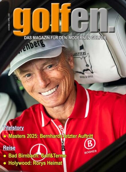 Golfen – April 2025 Cover
