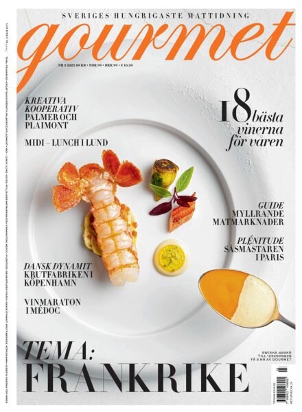 Gourmet Sverige – April 2025 Cover