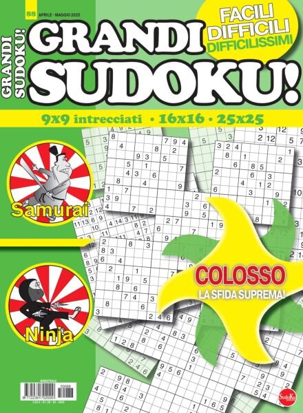 Grandi Sudoku – Aprile-Maggio 2025 Cover