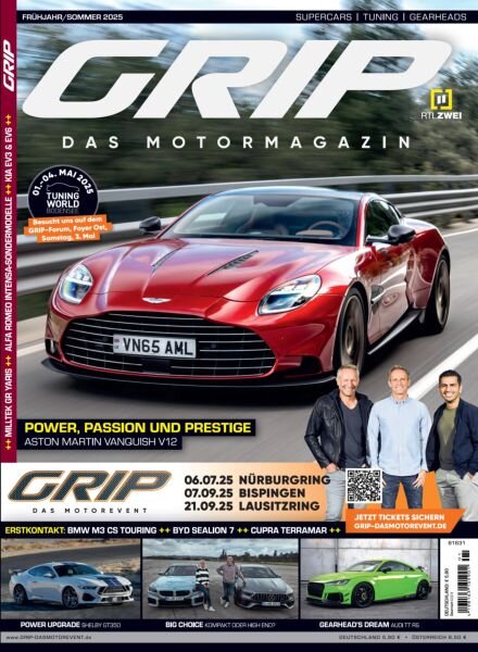 GRIP – Fruhjahr-Sommer 2025 Cover