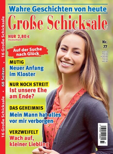 Grosse Schicksale – April 2025 Cover