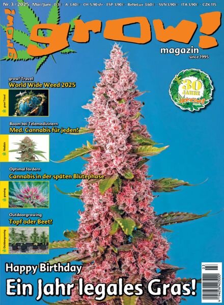 grow! Magazin – April 2025 Cover