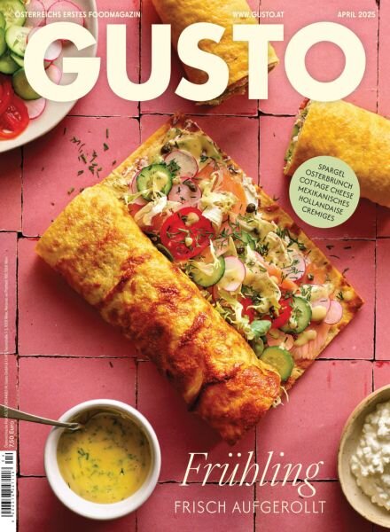 Gusto – April 2025 Cover