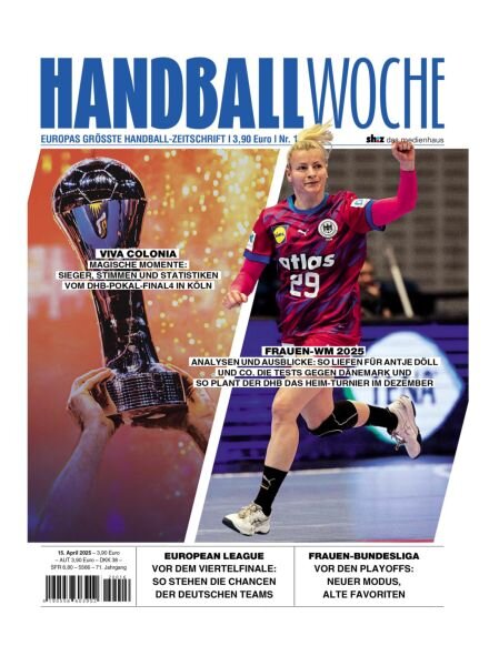 Handballwoche – 15 April 2025 Cover