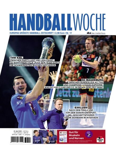 Handballwoche – 23 April 2025 Cover