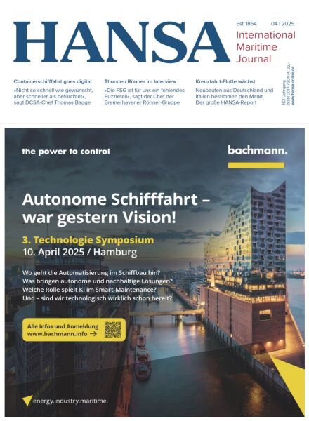 Hansa – April 2025 Cover