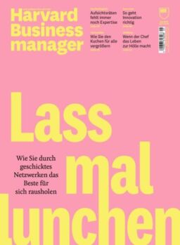 Harvard Business Manager – Mai 2025