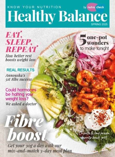 Healthy Balance – Spring 2025 Cover