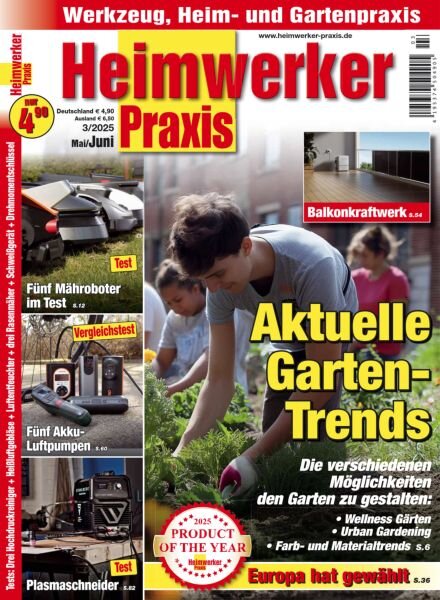 Heimwerker Praxis – Mai-Juni 2025 Cover