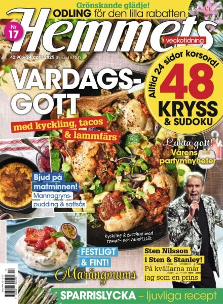 Hemmets Veckotidning – 24 April 2025 Cover