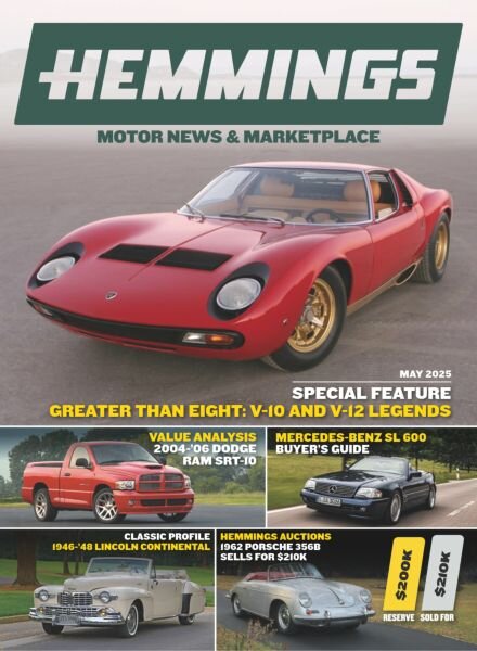 Hemmings Motor News – May 2025 Cover