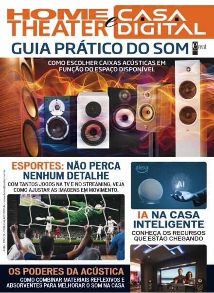 Home Theater e Casa Digital – Marco 2025 Cover