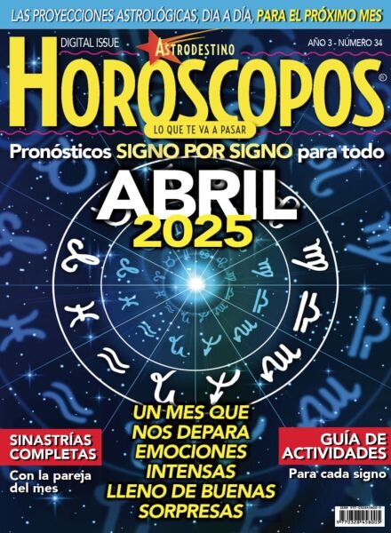 Horoscopos – Marzo 2025 Cover