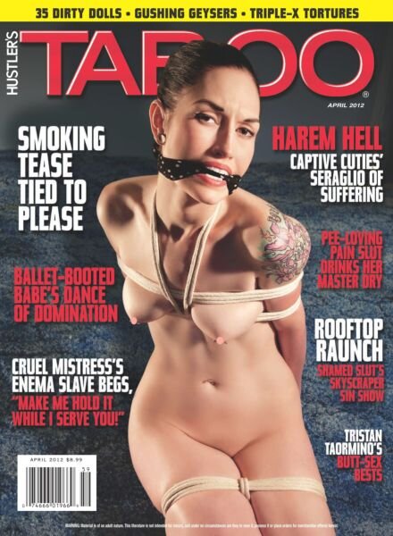 Hustler’s Taboo – Vol 14 N 9 April 2012 Cover