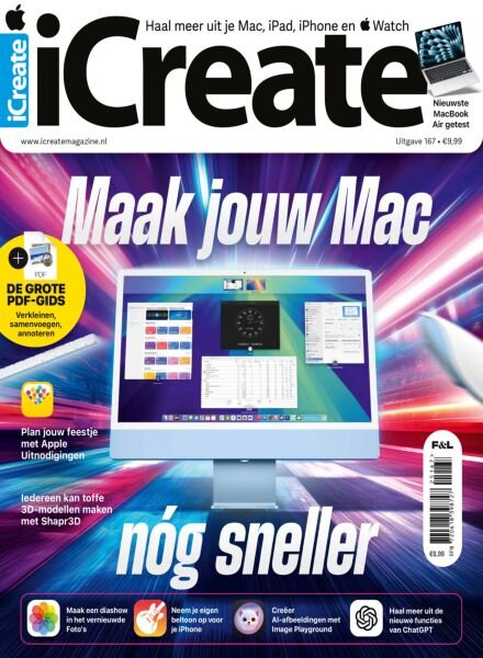 iCreate Netherlands – April 2025 Cover