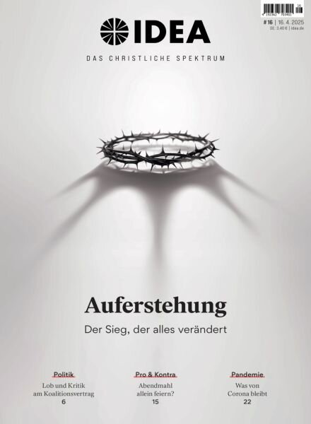 idea Spektrum – 16 April 2025 Cover