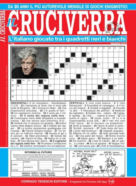 Il Cruciverba – Maggio 2025 Cover