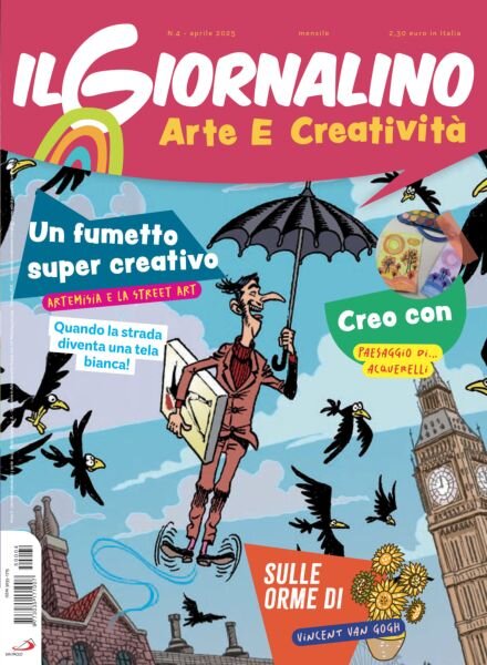 Il Giornalino Arte e Creativita – Aprile 2025 Cover