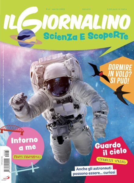 Il Giornalino Scienza e Scoperte – Aprile 2025 Cover