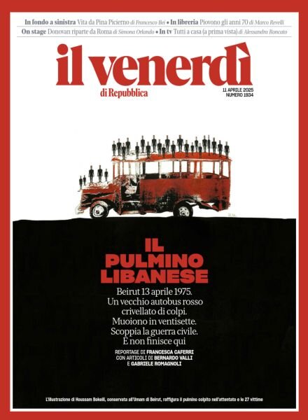 Il Venerdi di Repubblica – 11 Aprile 2025 Cover