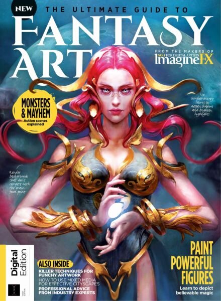 ImagineFX Presents – Ultimate Guide to Fantasy Art – 1st Edition – March 2025 Cover