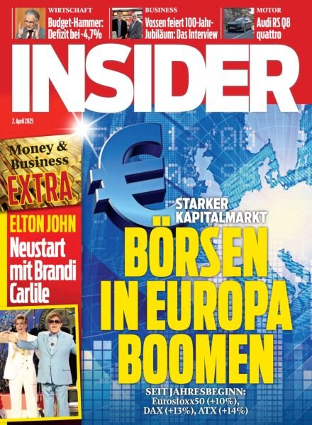 Insider Austria – 2 April 2025 Cover