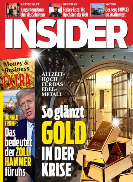 Insider Austria – 9 April 2025 Cover