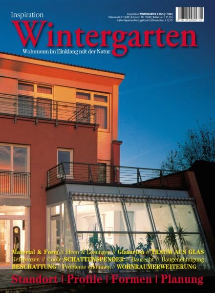Inspiration Wintergarten – N 1 2025 Cover