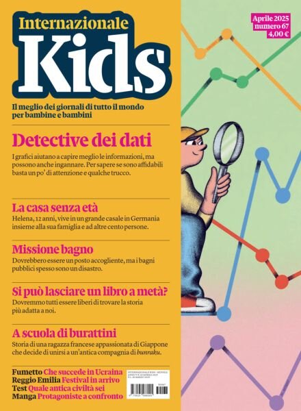 Internazionale Kids – Aprile 2025 Cover