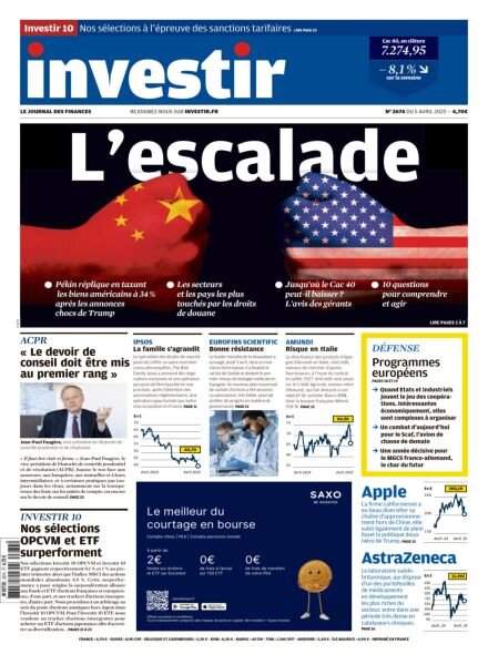 Investir – 5 Avril 2025 Cover