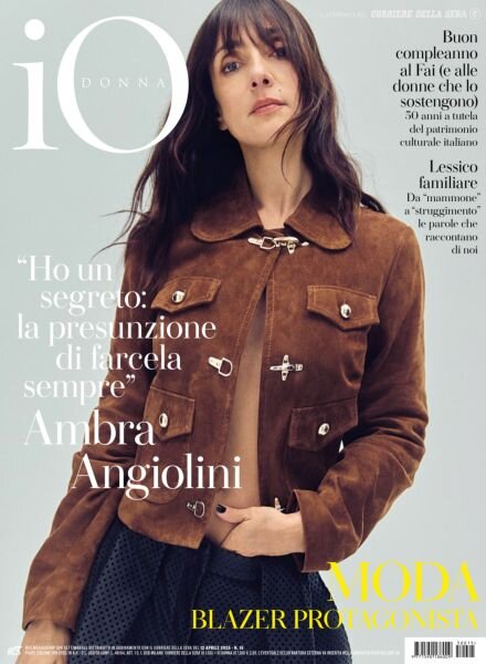 Io Donna del Corriere della Sera – 12 Aprile 2025 Cover