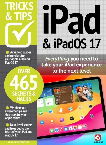 iPad & iPadOS 17 Tricks and Tips – Spring 2025 Cover