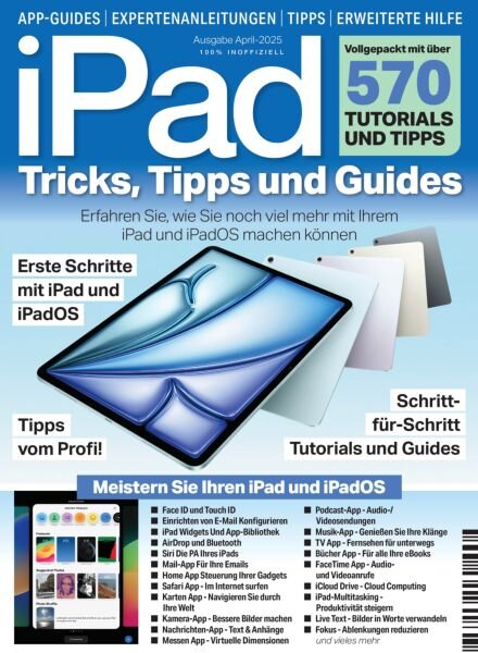 iPad Tricks Tipps und Guides – April 2025 Cover