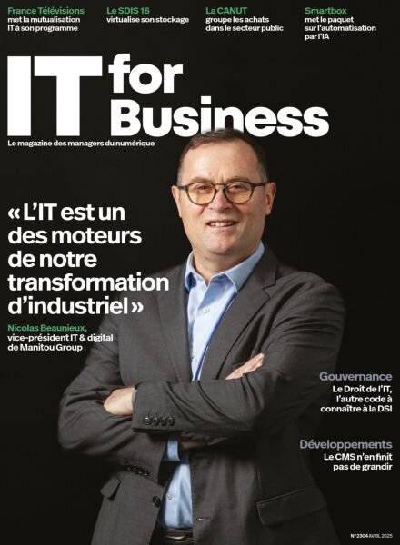 IT for Business – Avril 2025 Cover