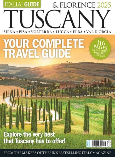Italia! Guide – Tuscany & Florence – April 2025 Cover