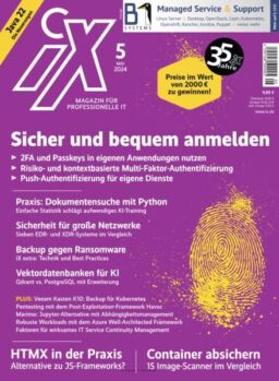iX – Magazin fur professionelle IT – Mai 2024