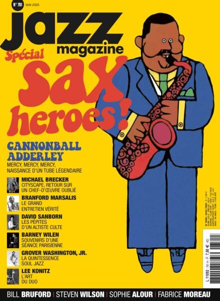 Jazz Magazine – Mai 2025 Cover