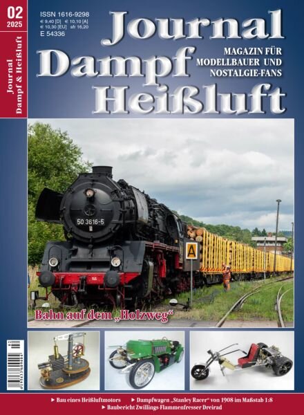 Journal Dampf & Heissluft – N 2 2025 Cover