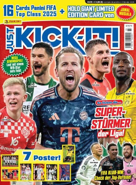 Just Kick-it! – April 2025 Cover