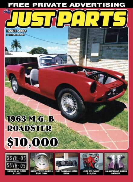 Just Parts – April 2025 Cover
