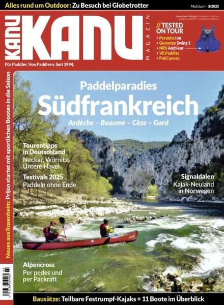 Kanu Magazin – Mai-Juni 2025 Cover