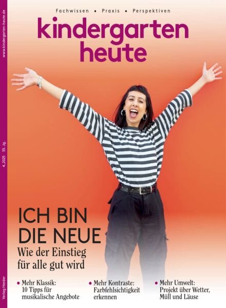 Kindergarten Heute – Nr 4 2025 Cover